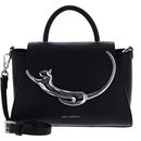 KARL LAGERFELD Ikon Choup Metal Top Handle Bag Black KARL LAGERFELD Ikon Choup Metal Top Handle Bag Black