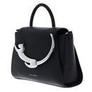 KARL LAGERFELD Ikon Choup Metal Top Handle Bag Black KARL LAGERFELD Ikon Choup Metal Top Handle Bag Black