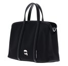 KARL LAGERFELD Ikon Nylon Satchel S Black KARL LAGERFELD Ikon Nylon Satchel S Black
