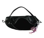 KARL LAGERFELD Ikon Nylon Drawstring Shoulder Bag Black KARL LAGERFELD Ikon Nylon Drawstring Shoulder Bag Black