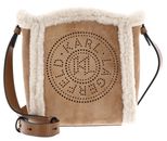 KARL LAGERFELD K / Circle Shearling Bucket Bag S Caramel KARL LAGERFELD K / Circle Shearling Bucket Bag S Caramel