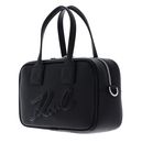 KARL LAGERFELD Bauletto Grainy Crossbody Bag Black KARL LAGERFELD Bauletto Grainy Crossbody Bag Black