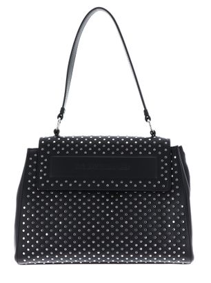 KARL LAGERFELD Ikon / K Studs Top Handle Bag Black