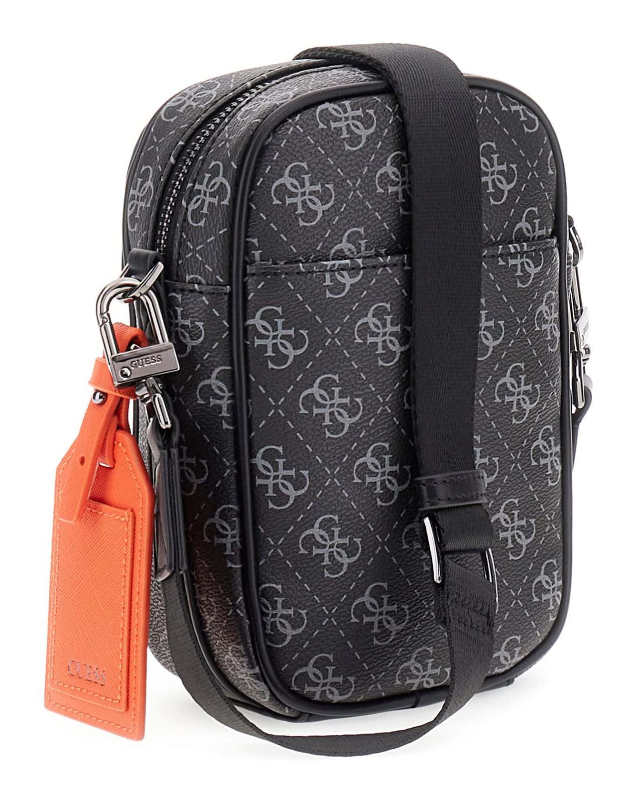 GUESS Milano Crossbody Micro Bag Dark Black GUESS Milano Crossbody Micro Bag Dark Black