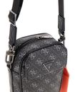 GUESS Milano Crossbody Micro Bag Dark Black GUESS Milano Crossbody Micro Bag Dark Black