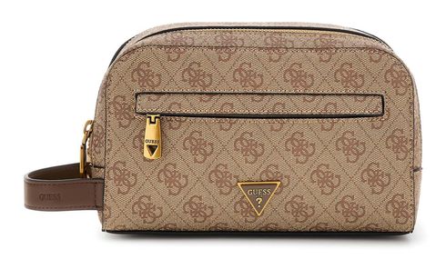 GUESS Milano Necessaire S Beige Brown