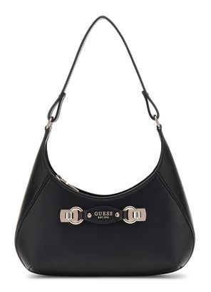GUESS Mimina Top Zip Shoulder Bag Black GUESS Mimina Top Zip Shoulder Bag Black