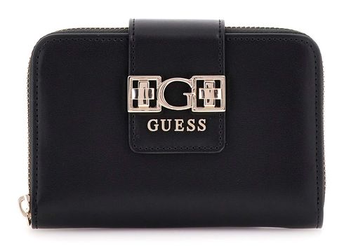 GUESS Jane Zip Around Wallet M Black
