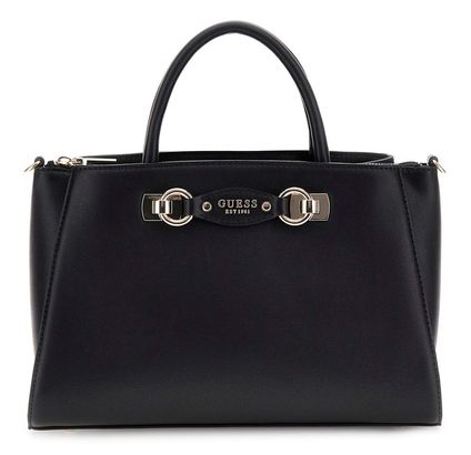 GUESS Mimina Girlfriend Satchel Black