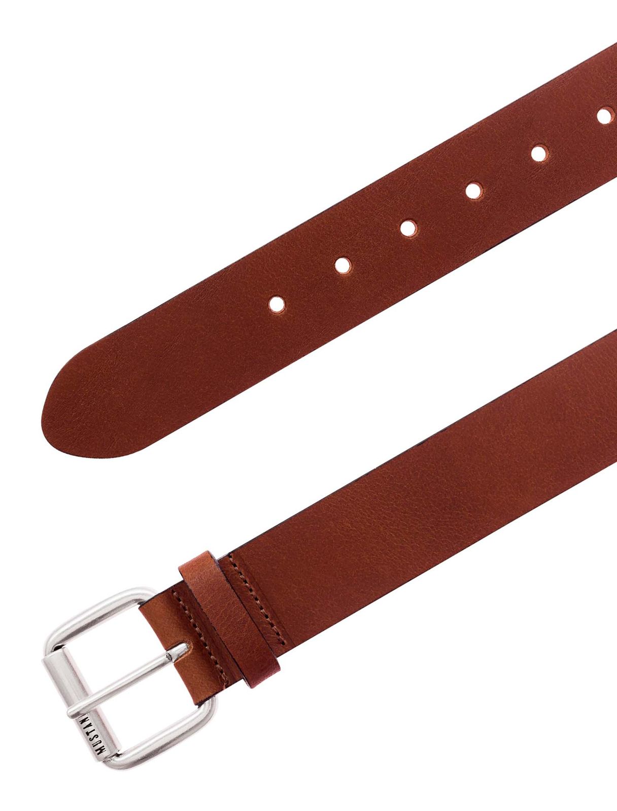 MUSTANG 40mm Leather Belt W95 Cognac MUSTANG 40mm Leather Belt W95 Cognac