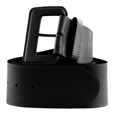 Tamaris 60mm Leather Belt W105 Black Tamaris 60mm Leather Belt W105 Black