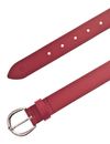 Tamaris Leather Belt W110 Coral Red