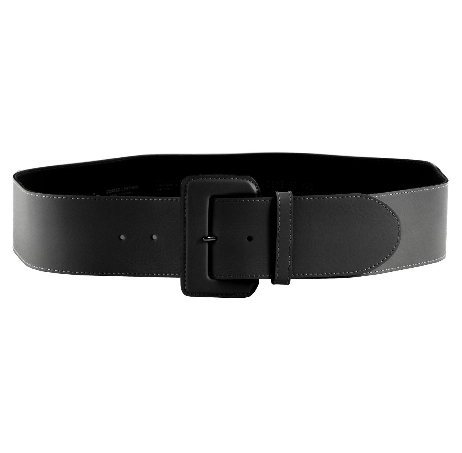 Tamaris 60mm Leather Belt W95 Black Tamaris 60mm Leather Belt W95 Black