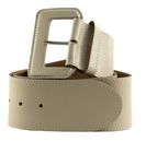 Tamaris 60mm Leather Belt W85 Creme