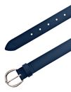 Tamaris Leather Belt W110 Royal Blue Tamaris Leather Belt W110 Royal Blue