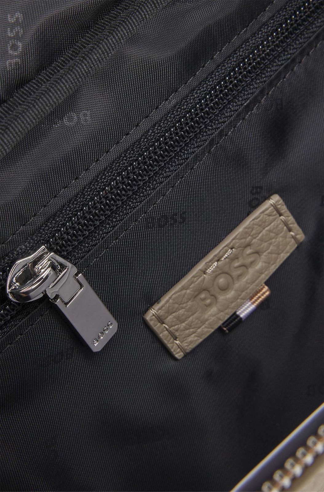 BOSS New Crosstown Bumbag Open Brown BOSS New Crosstown Bumbag Open Brown