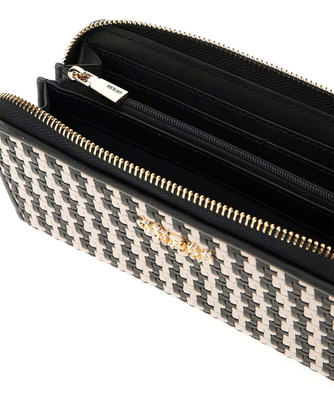 GUESS Phaedra SLG Zip Around Wallet L Black Multi GUESS Phaedra SLG Zip Around Wallet L Black Multi