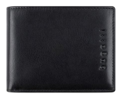 bugatti Romano RFID Wallet 4CC Black