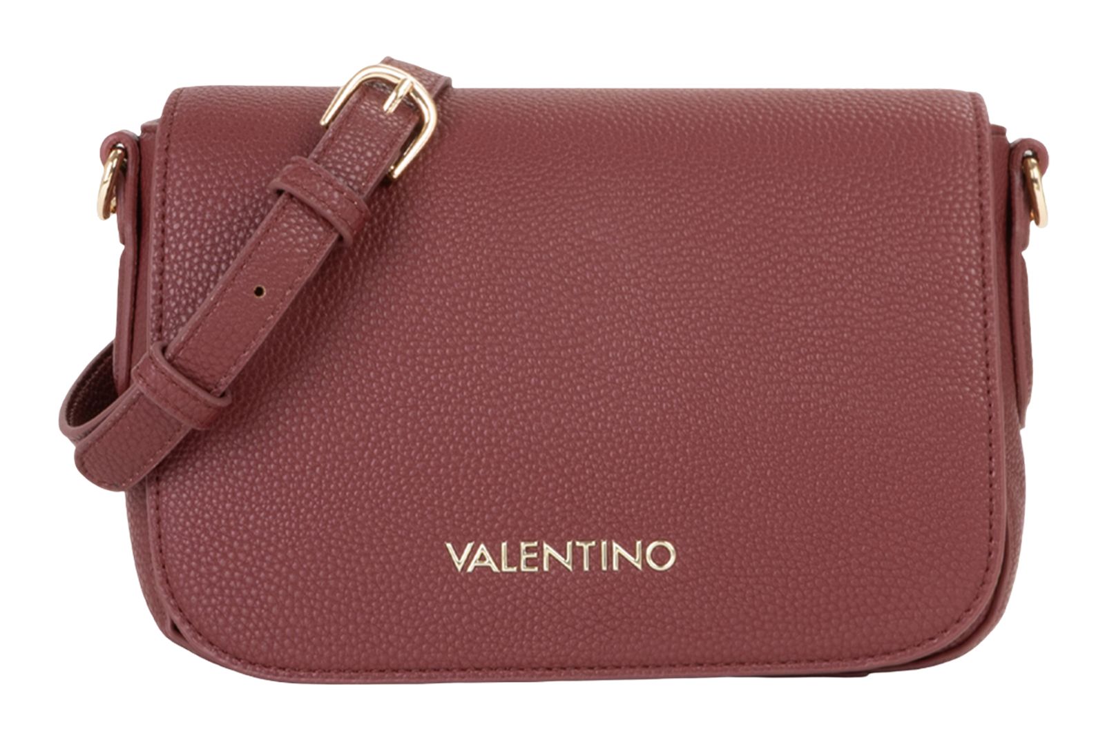 VALENTINO Brixton Flap Bag Bordeaux