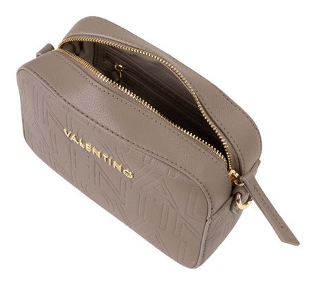 Sac à épaule Valentino Frequency Re Camera Bag En Polyuréthane Taupe - Neuf Avec étiquettes