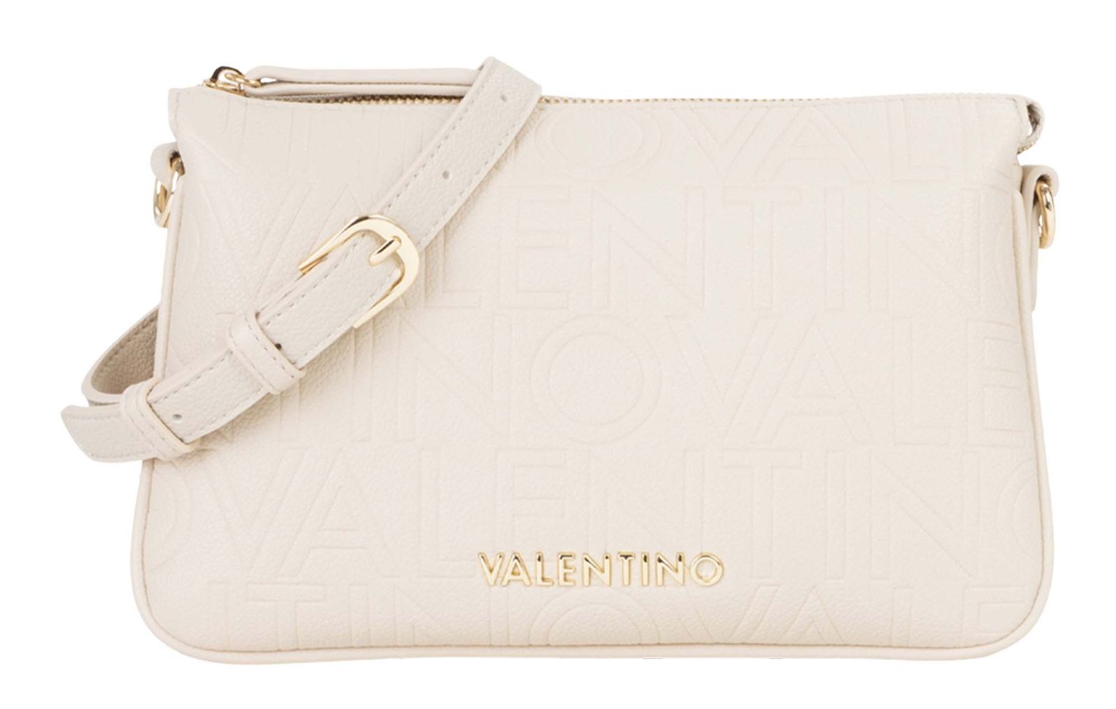 VALENTINO Pansy Crossbody Bag Ecru