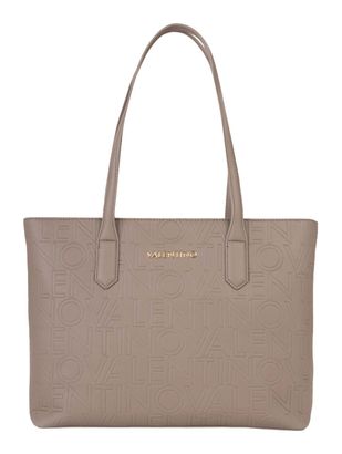 VALENTINO Pansy Shopping Bag Taupe VALENTINO Pansy Shopping Bag Taupe