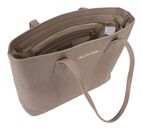 VALENTINO Pansy Shopping Bag Taupe VALENTINO Pansy Shopping Bag Taupe