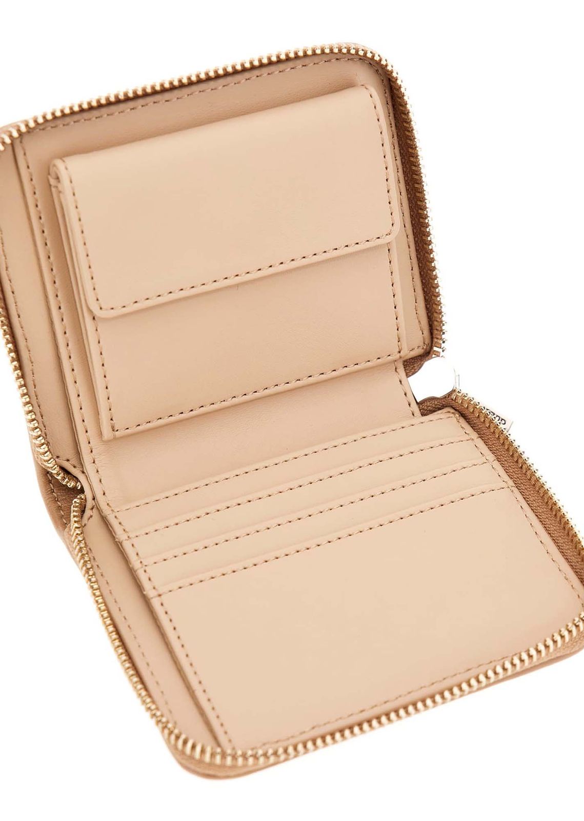 GUESS Valla Zip Around Wallet S Beige GUESS Valla Zip Around Wallet S Beige