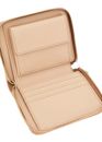 GUESS Valla Zip Around Wallet S Beige