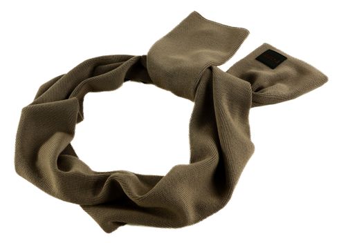 BOSS Foxon Knitted Scarf Open Green