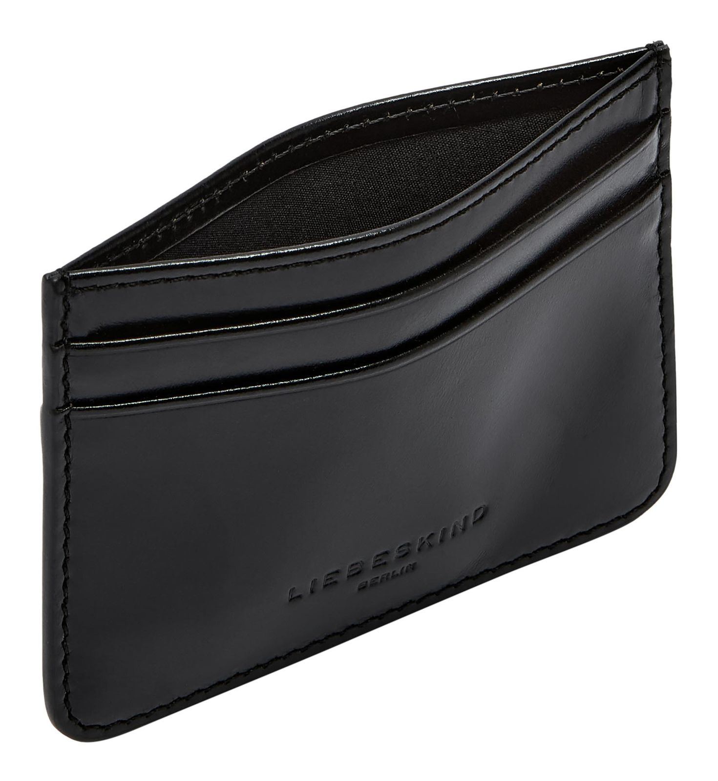 LIEBESKIND BERLIN Liam Card Holder XS Black LIEBESKIND BERLIN Liam Card Holder XS Black