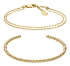 FOSSIL Ellis Bracelet Set Gold FOSSIL Ellis Bracelet Set Gold
