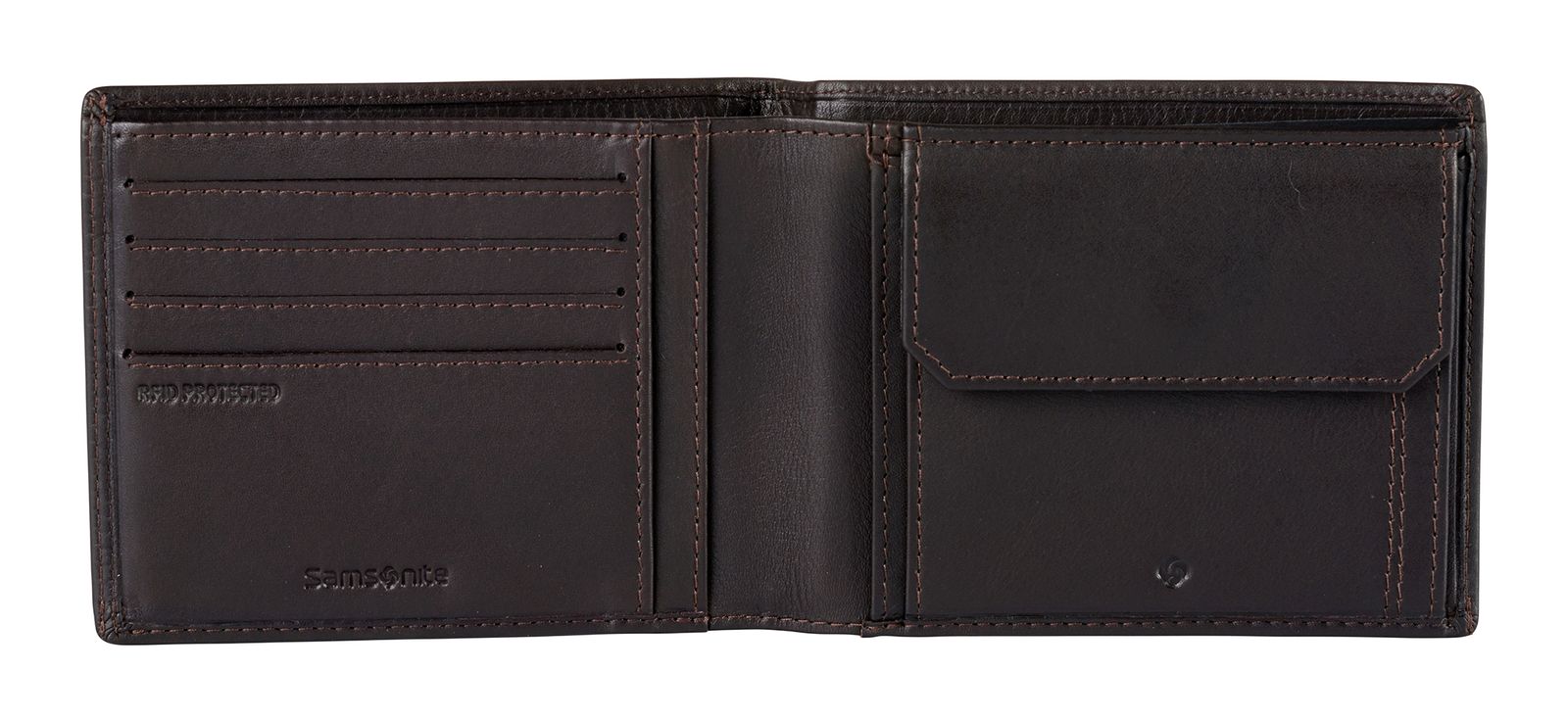 Samsonite Attack 2 015 - B 4CC+2C+C Wallet Ebony Brown Samsonite Attack 2 015 - B 4CC+2C+C Wallet Ebony Brown