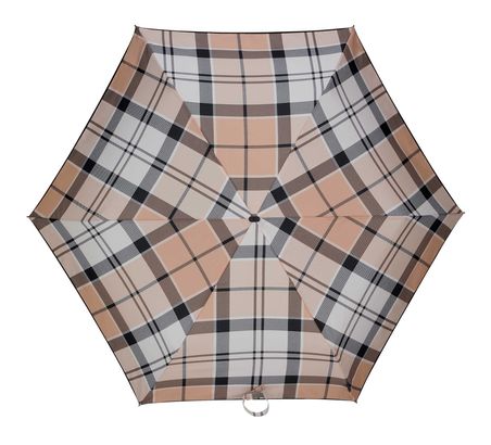 Samsonite Alu Drop S 3 Sect. Manual Flat Beige Check