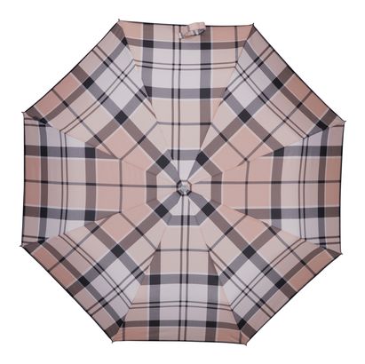 Samsonite Alu Drop S Safe 3 Sect. Auto O / C Beige Check