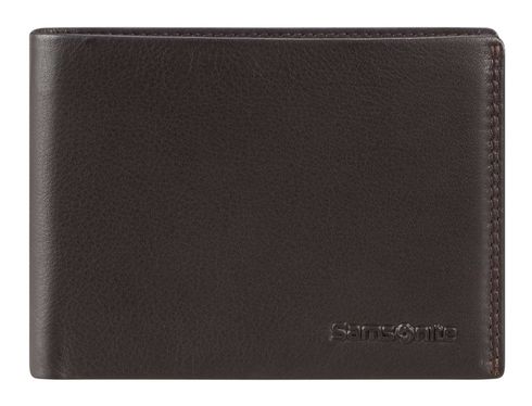Samsonite Attack 2 507 - K H 8 Hooks Long Wallet Ebony Brown