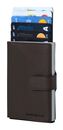 Samsonite Alu Fit 202 - Slide-Up Wallet Dark Brown