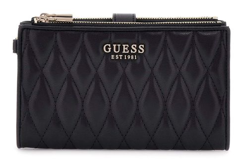 GUESS Valla Zip Around Organizer L Black