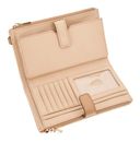 GUESS Valla Zip Around Organizer L Beige GUESS Valla Zip Around Organizer L Beige