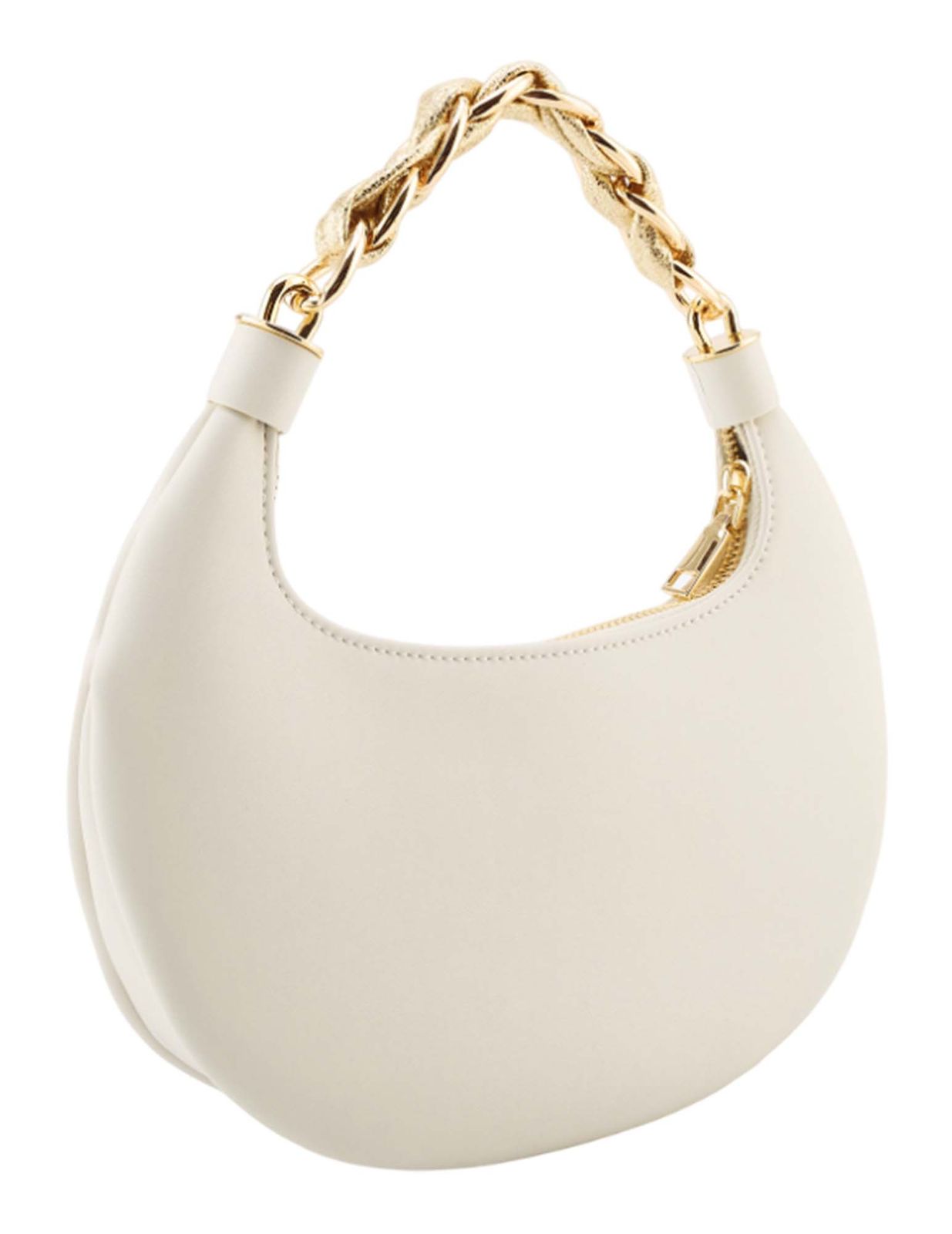 SEIDENFELT MANUFAKTUR Hallila Round Crossbag Beige SEIDENFELT MANUFAKTUR Hallila Round Crossbag Beige