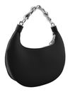 SEIDENFELT MANUFAKTUR Hallila Round Crossbag Black