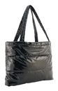 SEIDENFELT MANUFAKTUR Norrlida Glossy Nylon Shopper Black SEIDENFELT MANUFAKTUR Norrlida Glossy Nylon Shopper Black