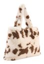 SEIDENFELT MANUFAKTUR Norrlida Shopper Cow White & Brown SEIDENFELT MANUFAKTUR Norrlida Shopper Cow White & Brown