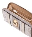 GUESS Erenia Zip Around Wallet M Dark Taupe Logo GUESS Erenia Zip Around Wallet M Dark Taupe Logo