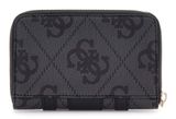 GUESS Erenia Zip Around Wallet M Coal Logo