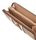GUESS Erenia Zip Around Wallet L Latte Logo