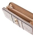 GUESS Erenia Zip Around Wallet L Dark Taupe Logo