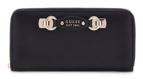 GUESS Mimina SLG Zip Around Wallet L Black