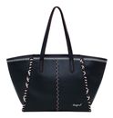 Desigual Manhattan Pespuntes Guimar Shopping Bag Black Desigual Manhattan Pespuntes Guimar Shopping Bag Black