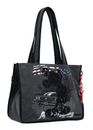 Desigual Mickey Studs Khiva Shopping Bag Denim Dark Grey Desigual Mickey Studs Khiva Shopping Bag Denim Dark Grey